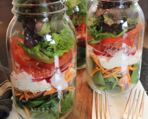Smokey Bacon Crab Salad
