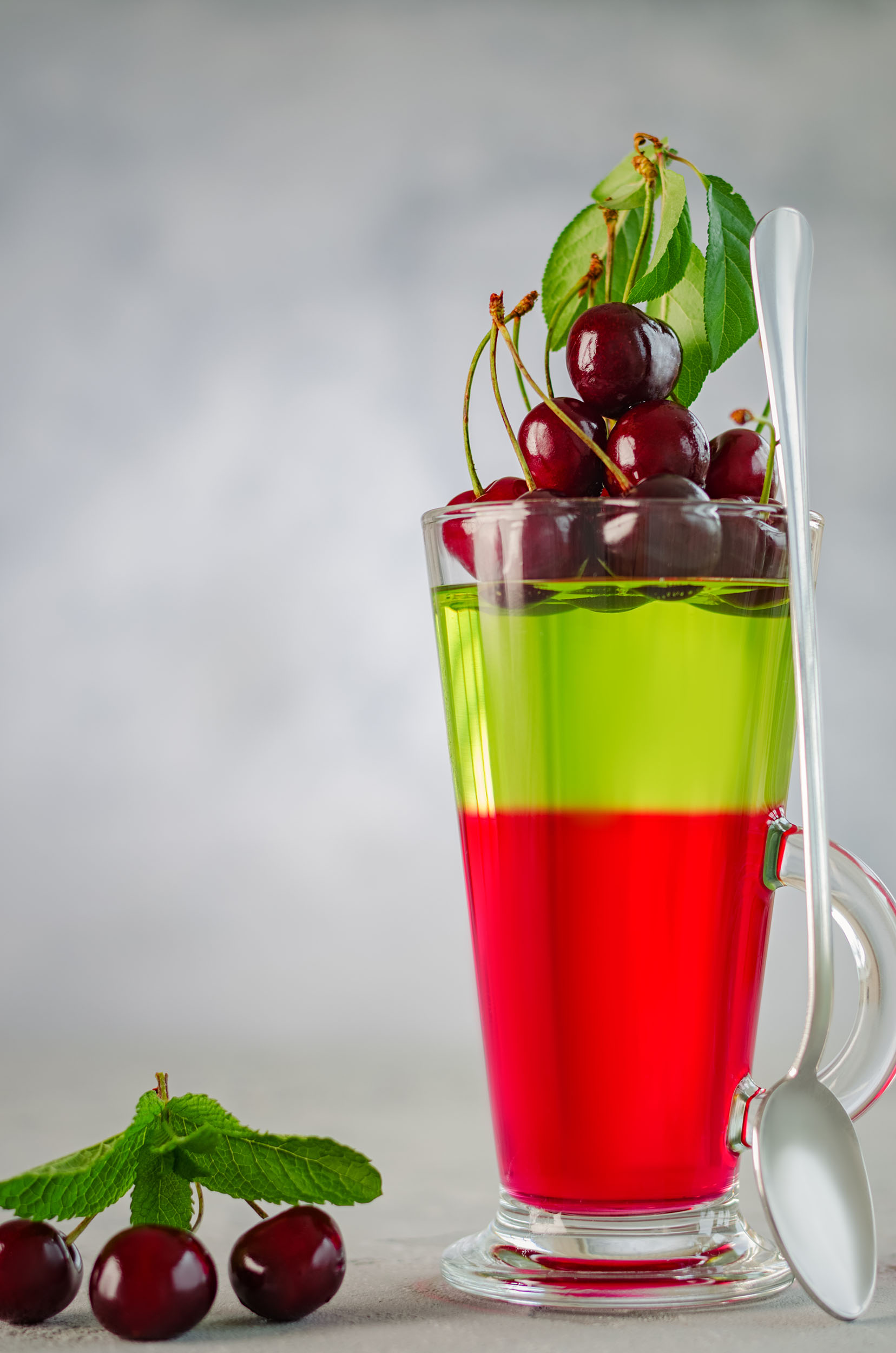 Cherry Lemon Lime Layered Dessert