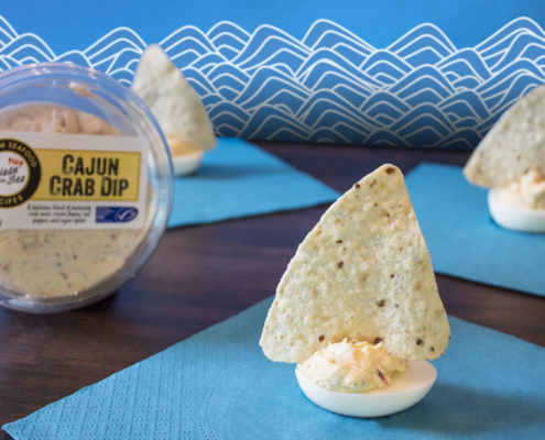 SOS Deviled Egg Boats