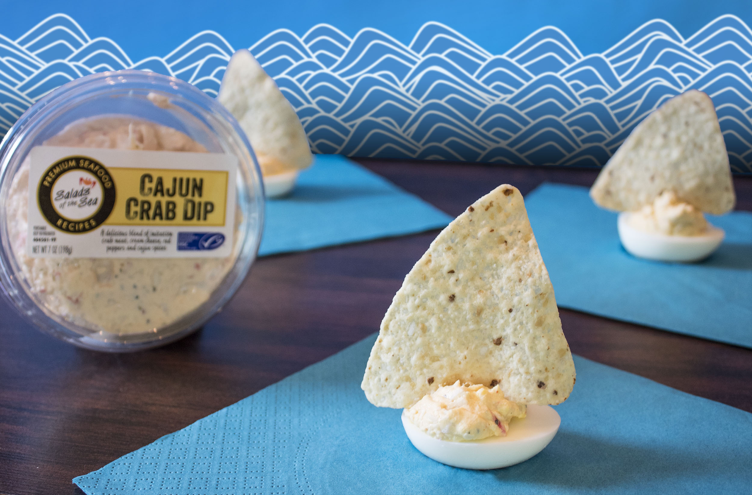 SOS Deviled Egg Boats