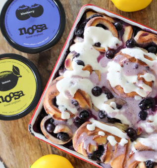 Lemon Blueberry Rolls